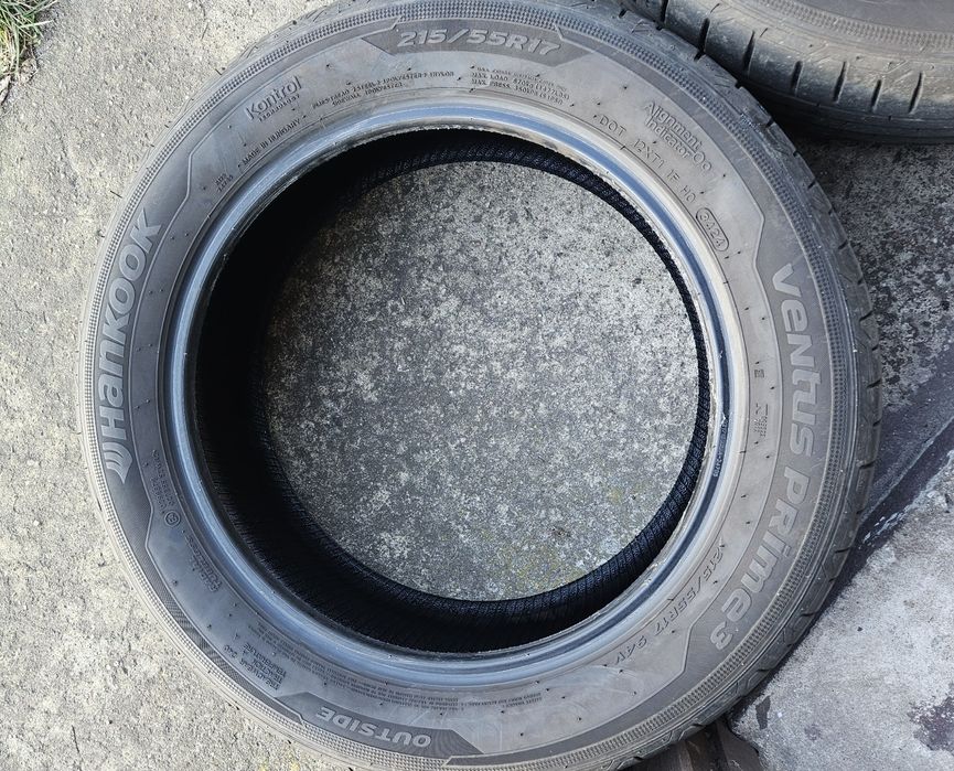 Opony 215/55/17 Hankook letnie