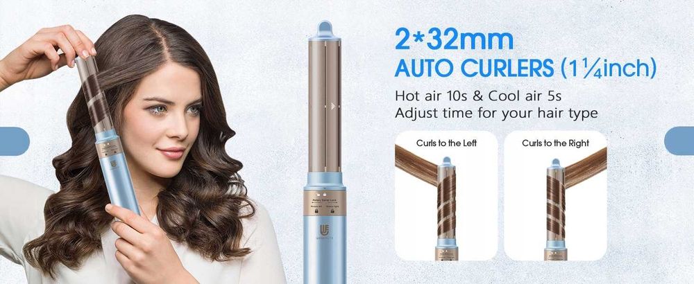 Lokówka falownica szczotka do włosów Stylizator do Włosów 3w1 1400 W