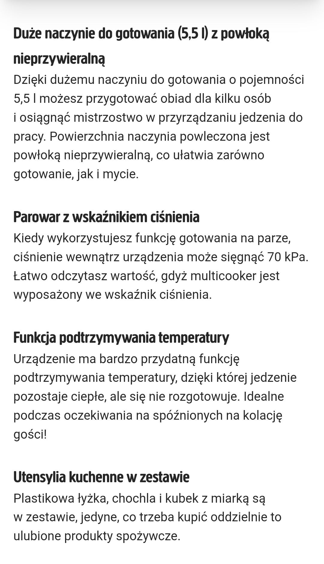 Multicooker Menuett.