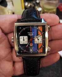 Heuer Monaco Gulf srebro