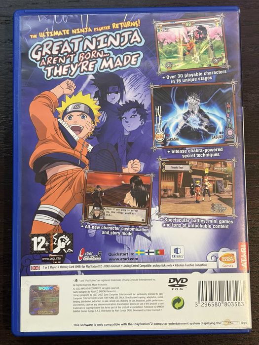 Naruto: Ultimate Ninja 2 - PS2 - Completo