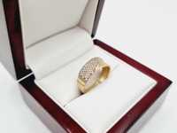 Śliczny złoty pierścionek 2,35 g PR.333 8K R.15