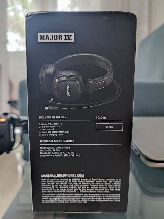 Навушники Marshall major 4 original