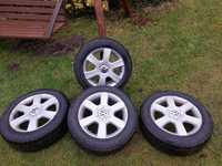 Alufelgi z oponami 5x112 R16 VW