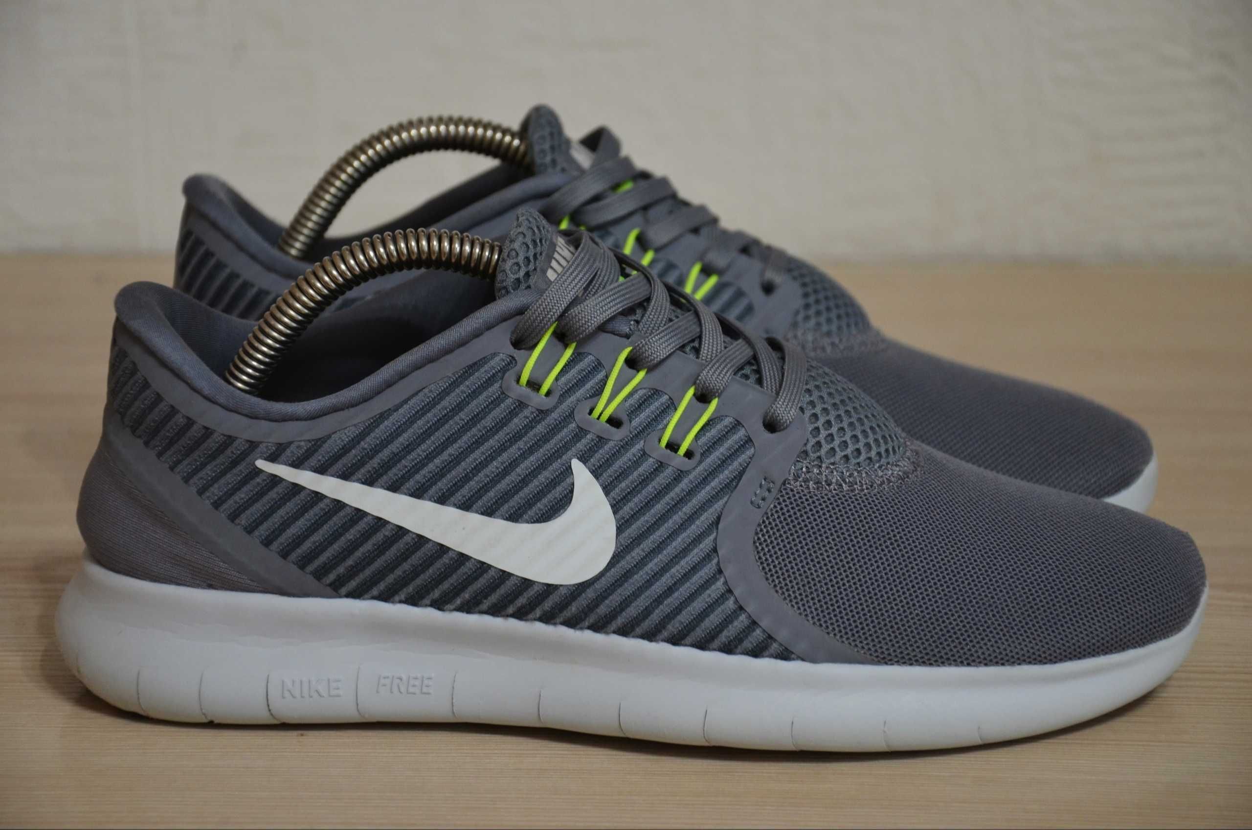 Nike Free RN Gray Running , Текстильні кросівки , легкі зручні