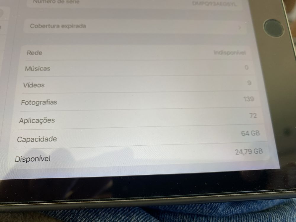 iPad Air segunda geração  Wi-Fi + SIM 64gb
