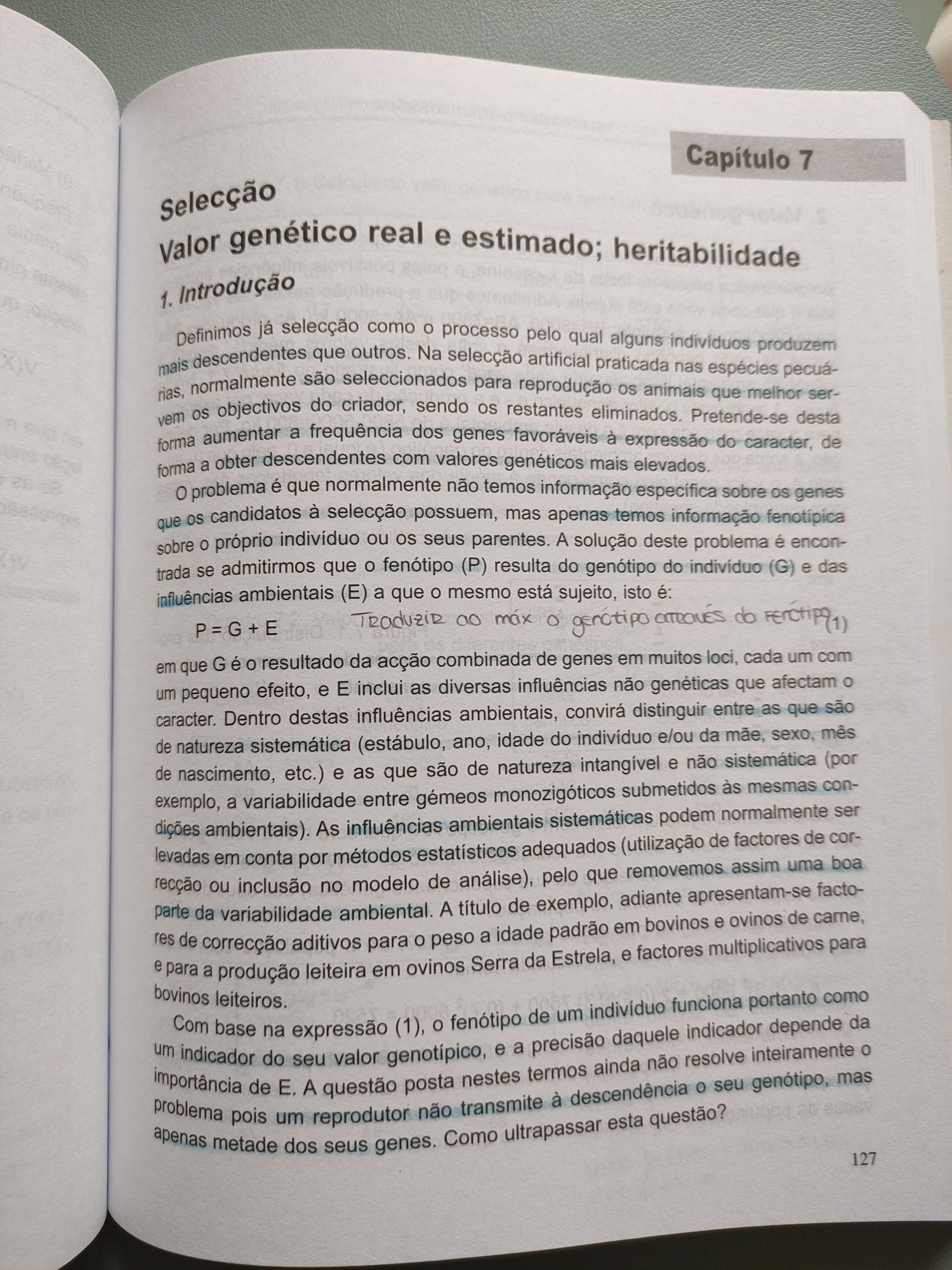 Livro Melhoramento genético animal de Luís Telo da Gama