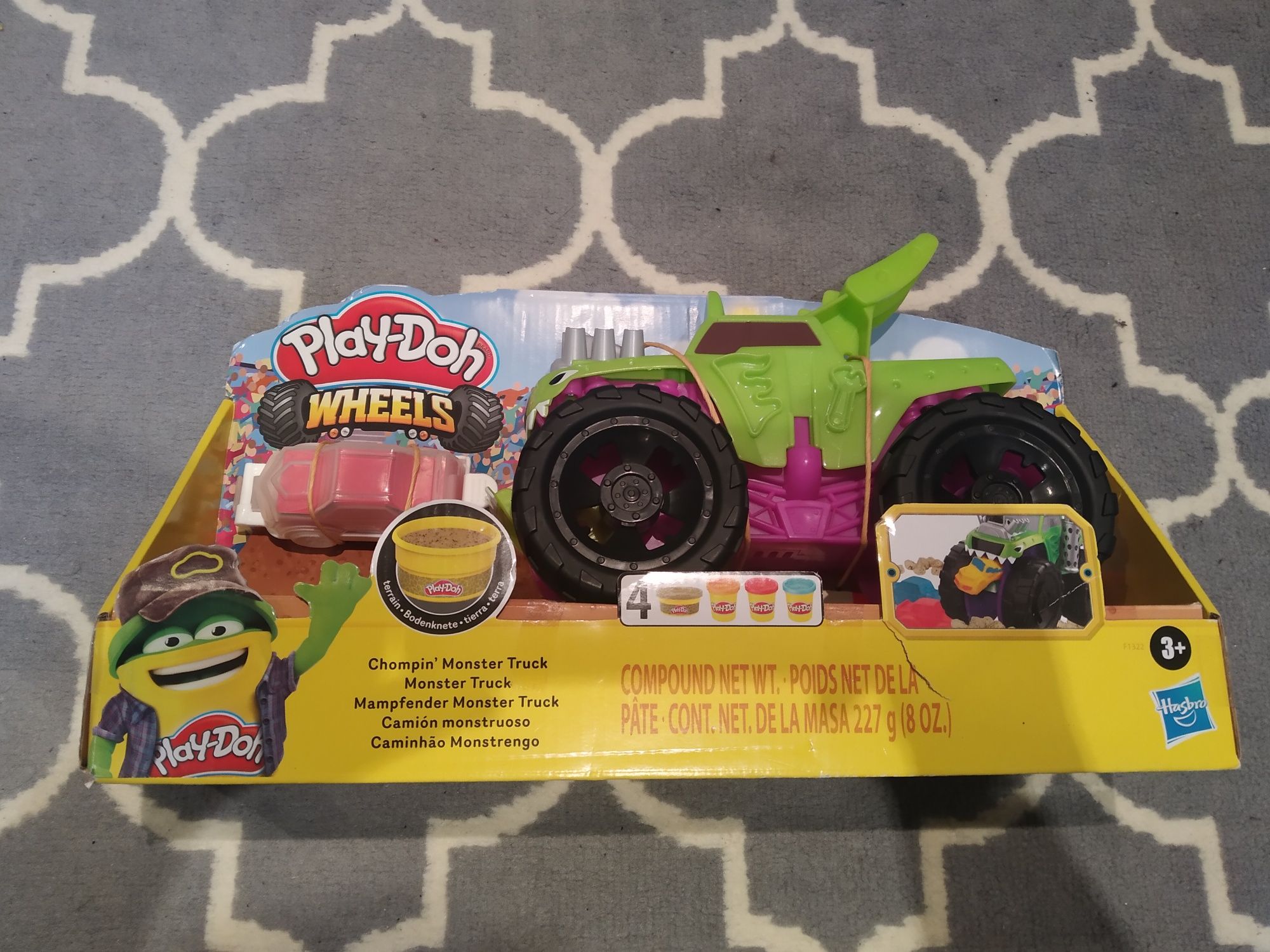 Ciastolina Play Doh Wheels Monster truck