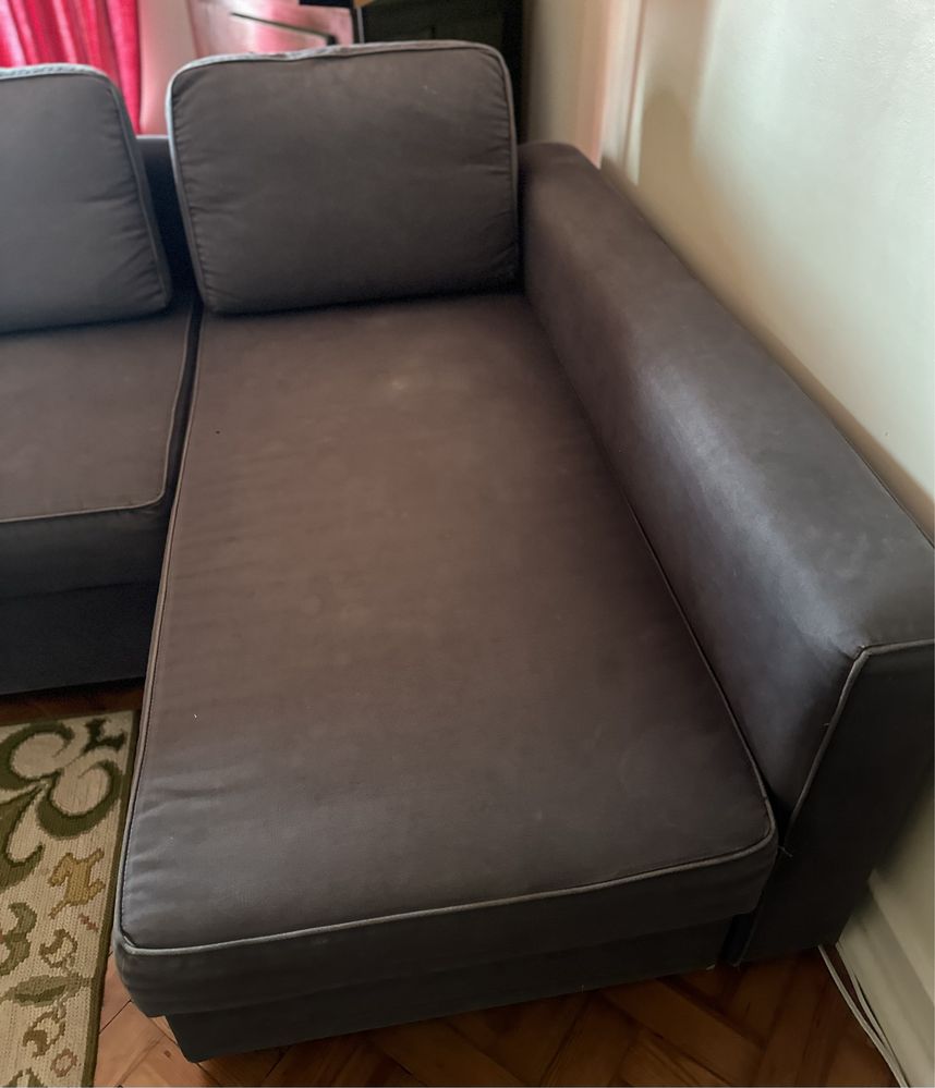 sofá chaise longue ikea