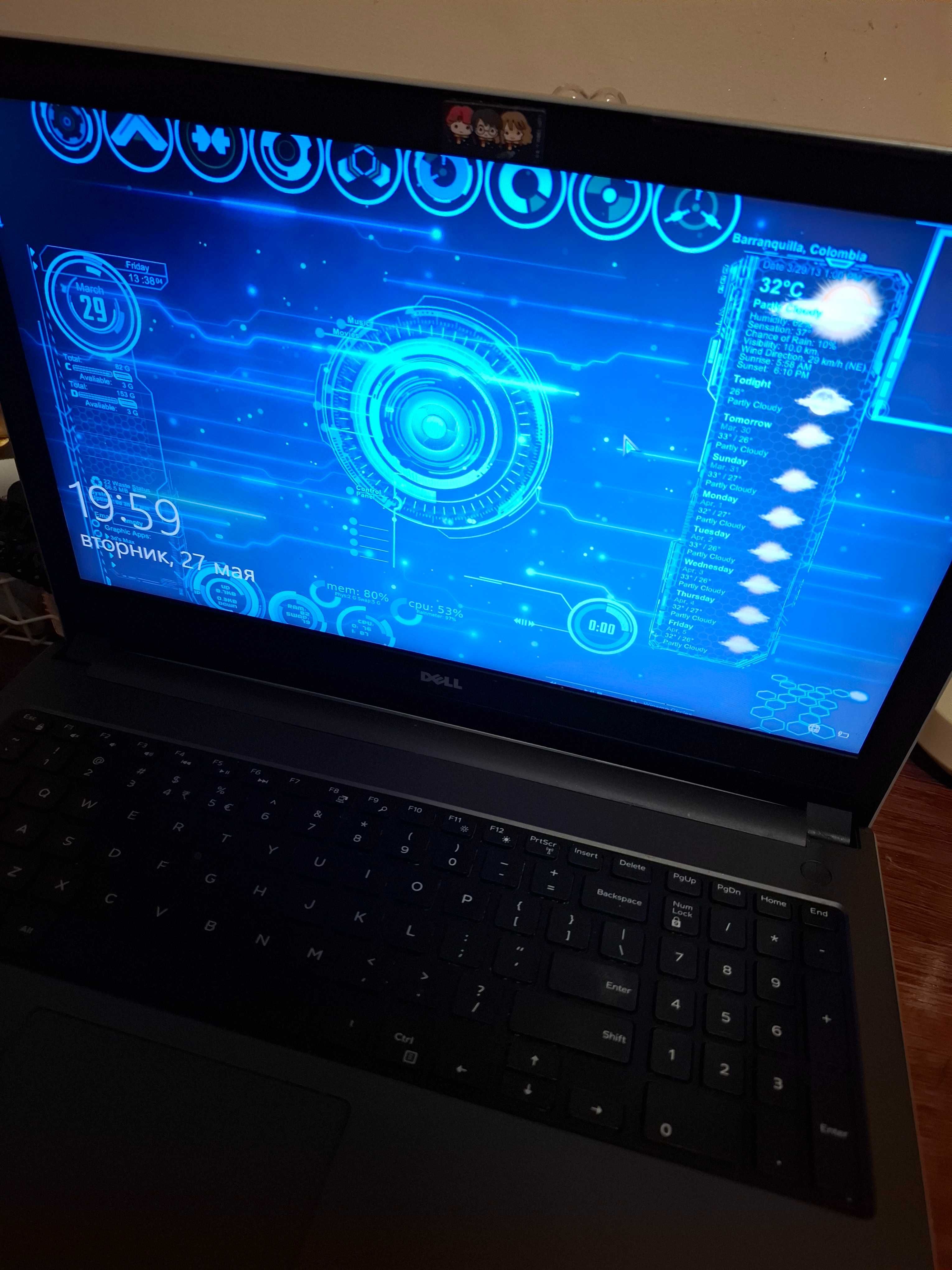 Laptop dell inspiron 5558