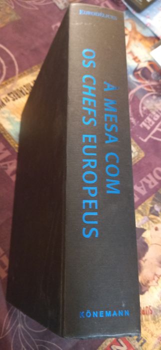"À mesa com os chefes europeus"