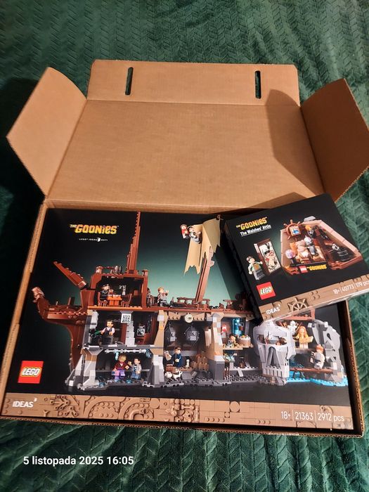Lego The Goonies 21363 + Strych Walshów 40773 Nowe