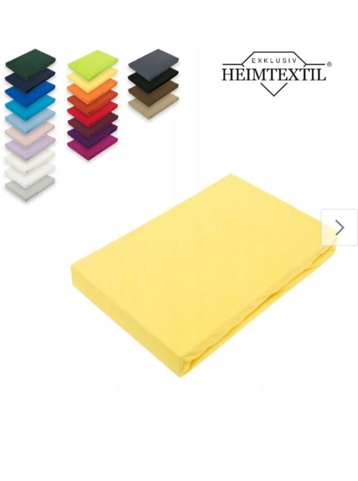 Prześcieradło z gumką HEIMTEXTIL 200 x 220 cm
