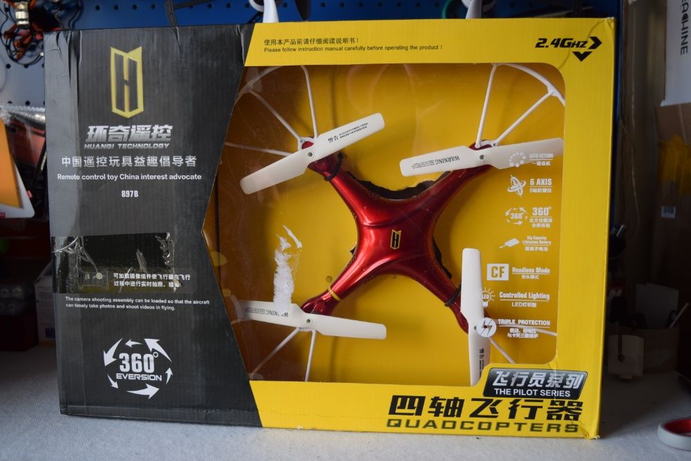 Huanqi 897B quadricóptero (drone quadcopter)