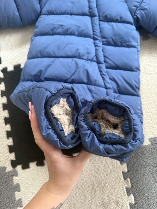 Дитячий зимовий комбінезон для хлопчика 3-6 міс