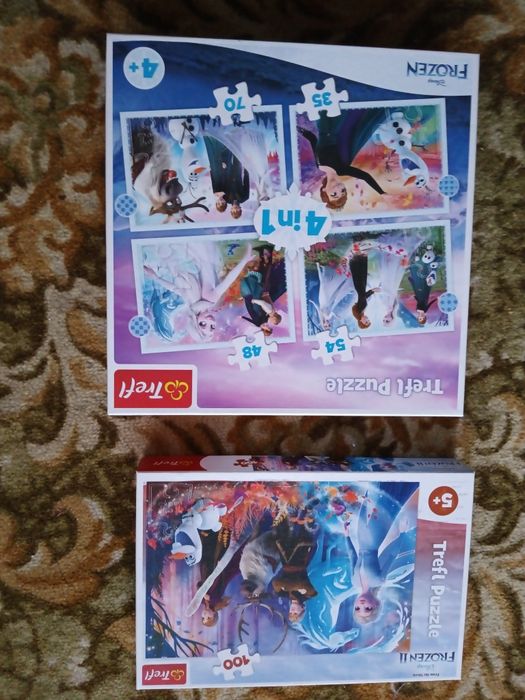 Puzzle dla dzieci kraina lodu