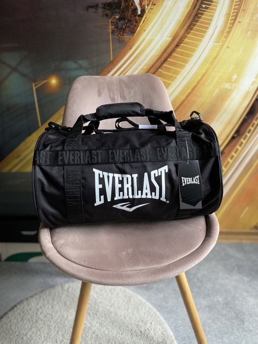 Everlast оригінал нова сумка для зала тренувань спортивна велика чорна