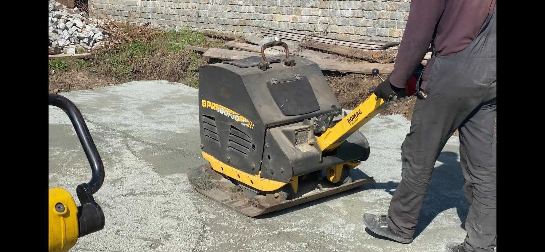 Виброплита 710кг BOMAG BPR 100/80 D,  2015г, 428м/ч
