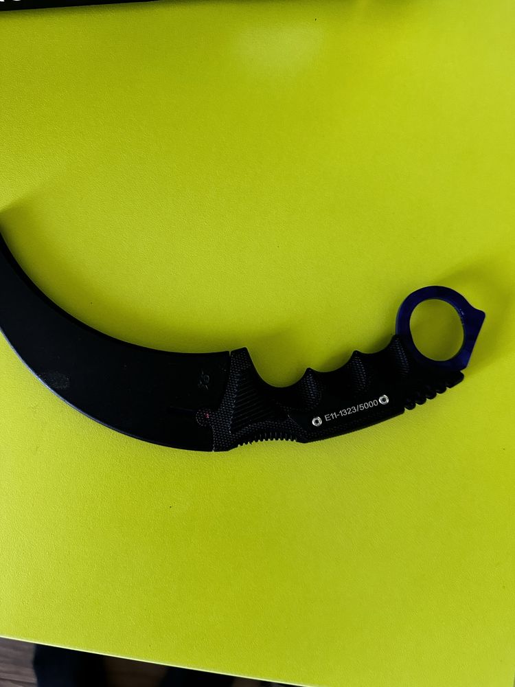 Sprzedam nóż Karambit CSGO doppler ( FADECASE)