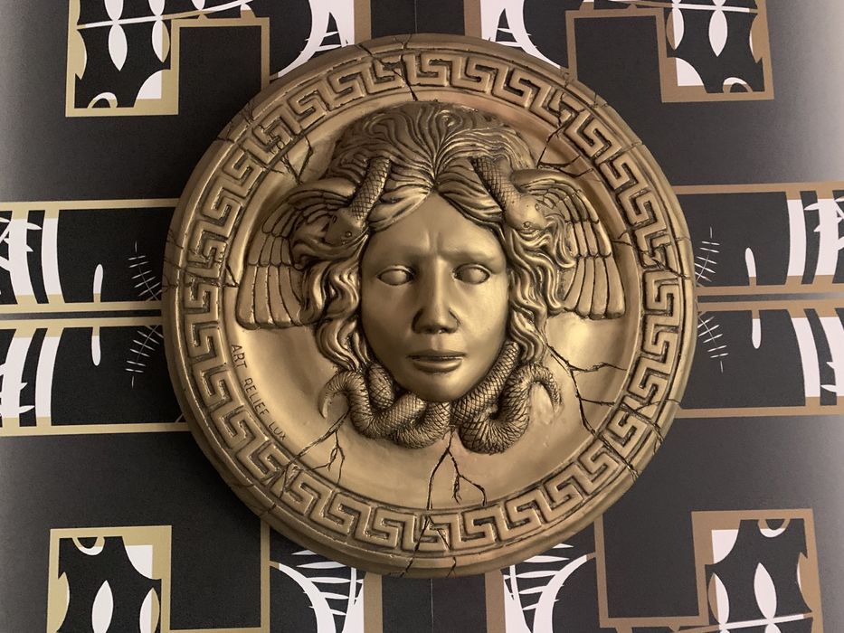 Duża Rozeta Versace Grecka 45CM/Gold Edit/Wysyłka!