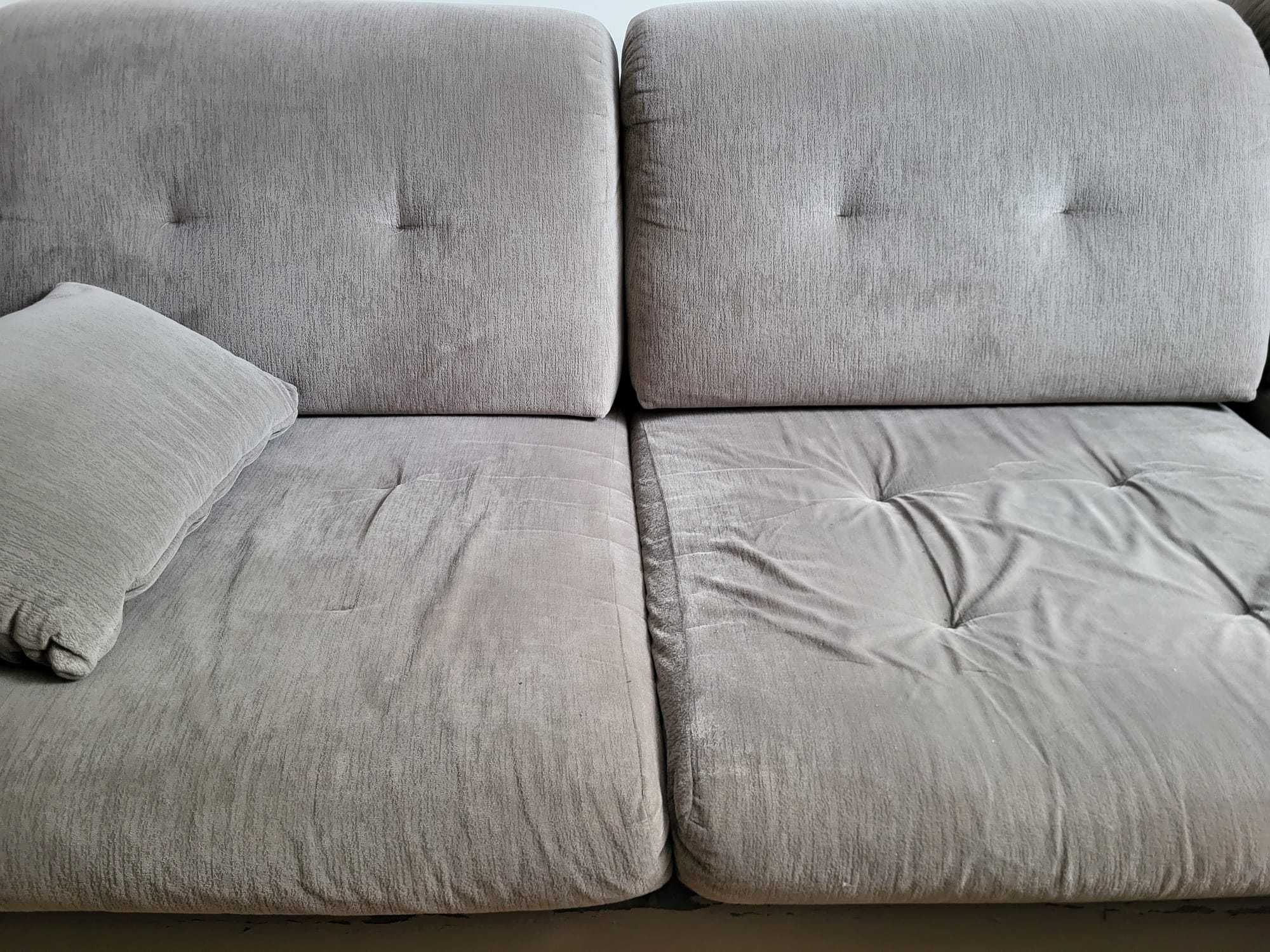 Narożnik z funkcją spania w kolorze Taupe