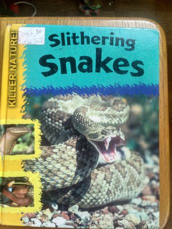 детская книга на английском / книга для детей и взрослых Snakes