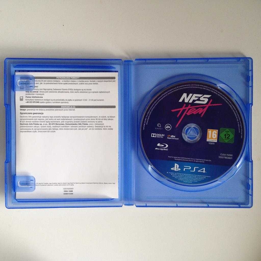 NFS Need for speed Heat PlayStation 4 PS4 PL Sklep W-wa Ursynów