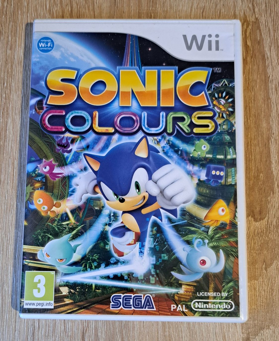 Gra Sonic Colours Nintendo Wii Komplet 3xA Colors
