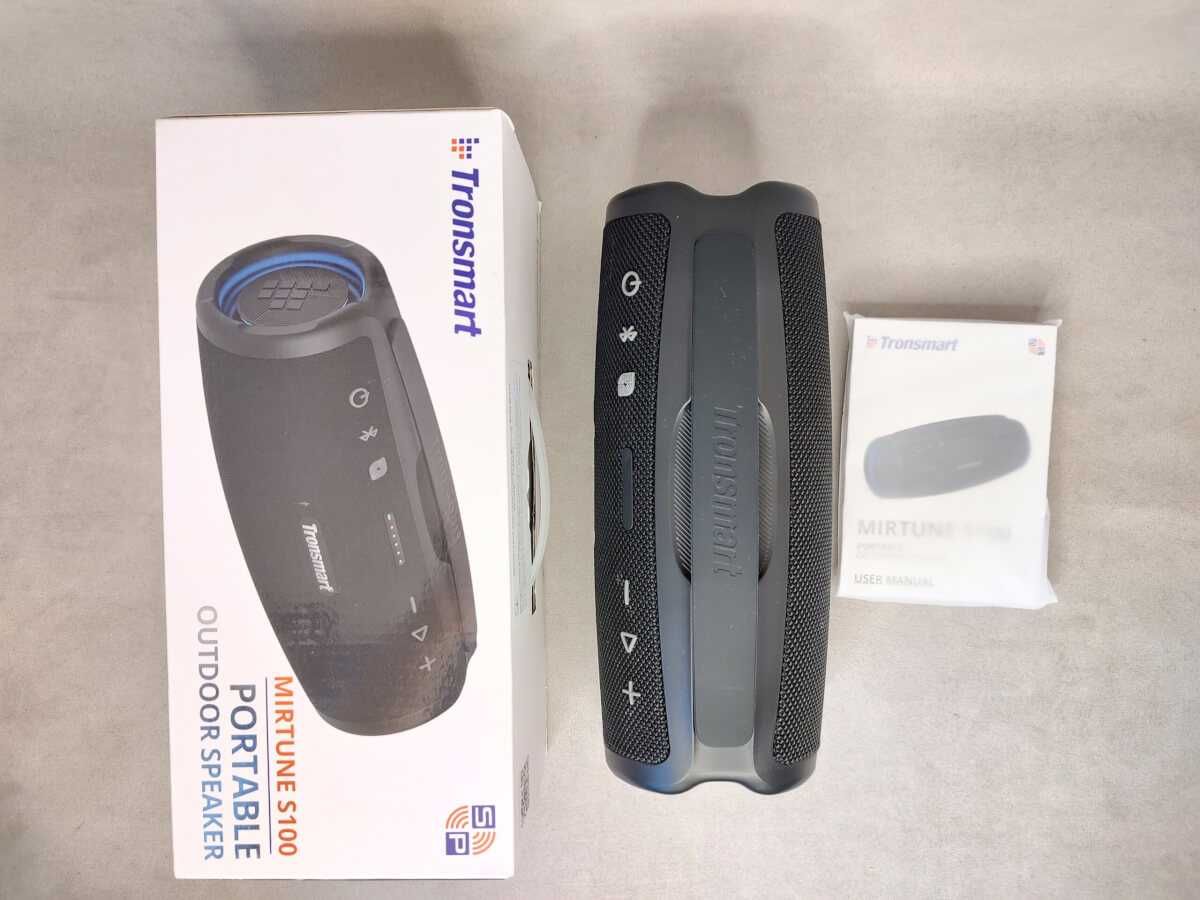 Новая Колонка Tronsmart Mirtune S100 - Громкая, Басовая, с ФЛЕШКОЙ!