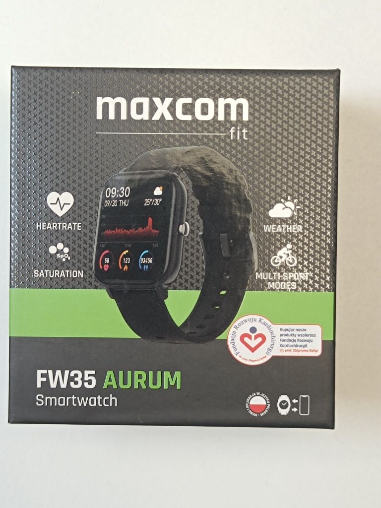 Zegarek Smartwatch maxcom fw35 aurum