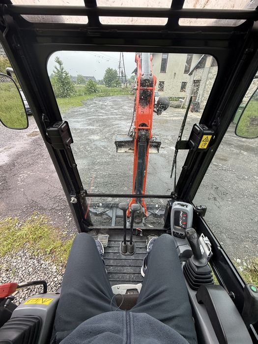 Koparka Kubota KX019-4, 1200 mth, cesja leasingu