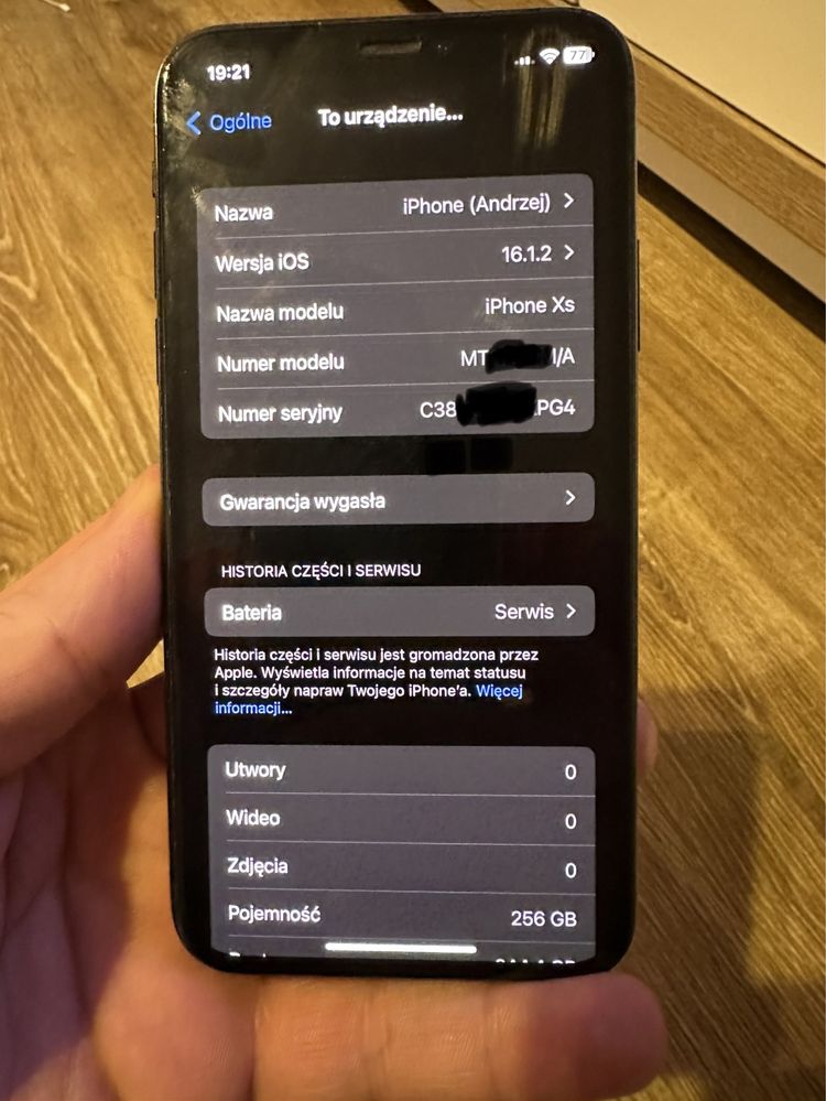 iPhone XS 256 gb space gray