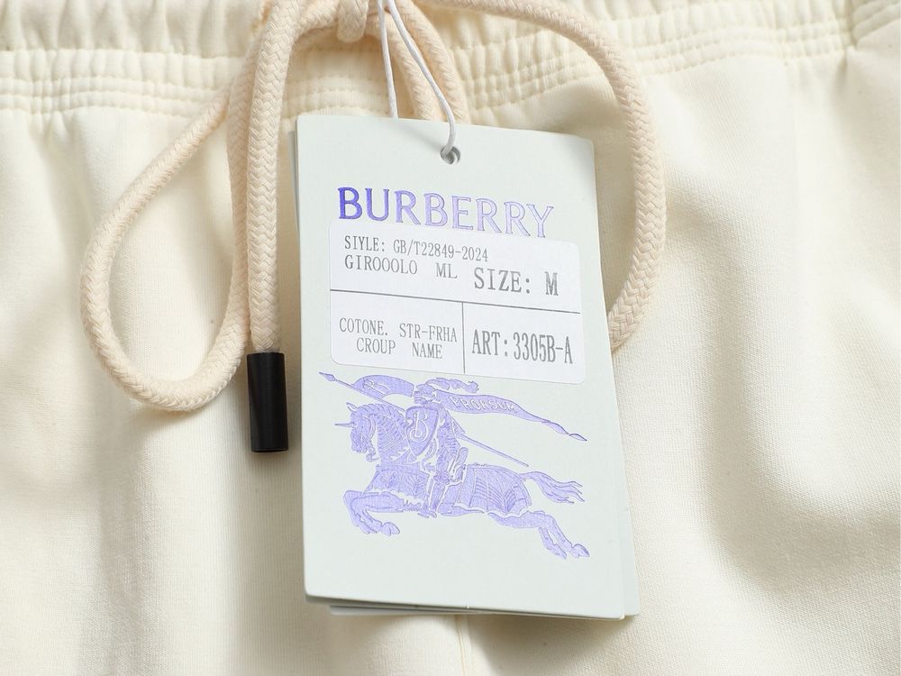 Шорти BURBERRY білі