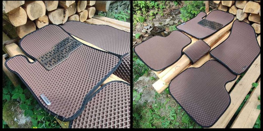 ЕВА килимки на всі марки авто EVA Єва ЭВА коврики поліки