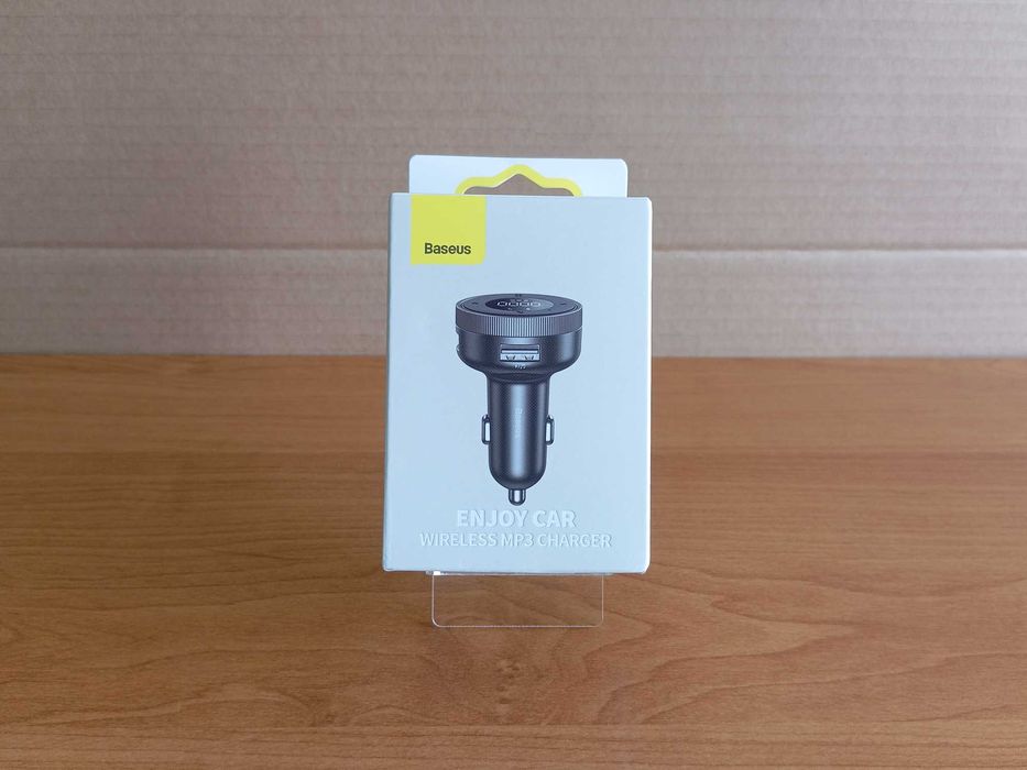 [NOWY] Transmiter FM Baseus Enjoy Car Wireless MP3 Charger [Czarny]