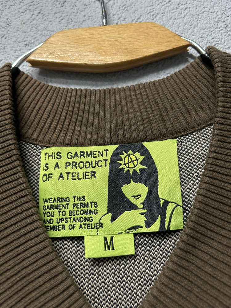 Кофта светр Atelier M унісеус панк джемпер