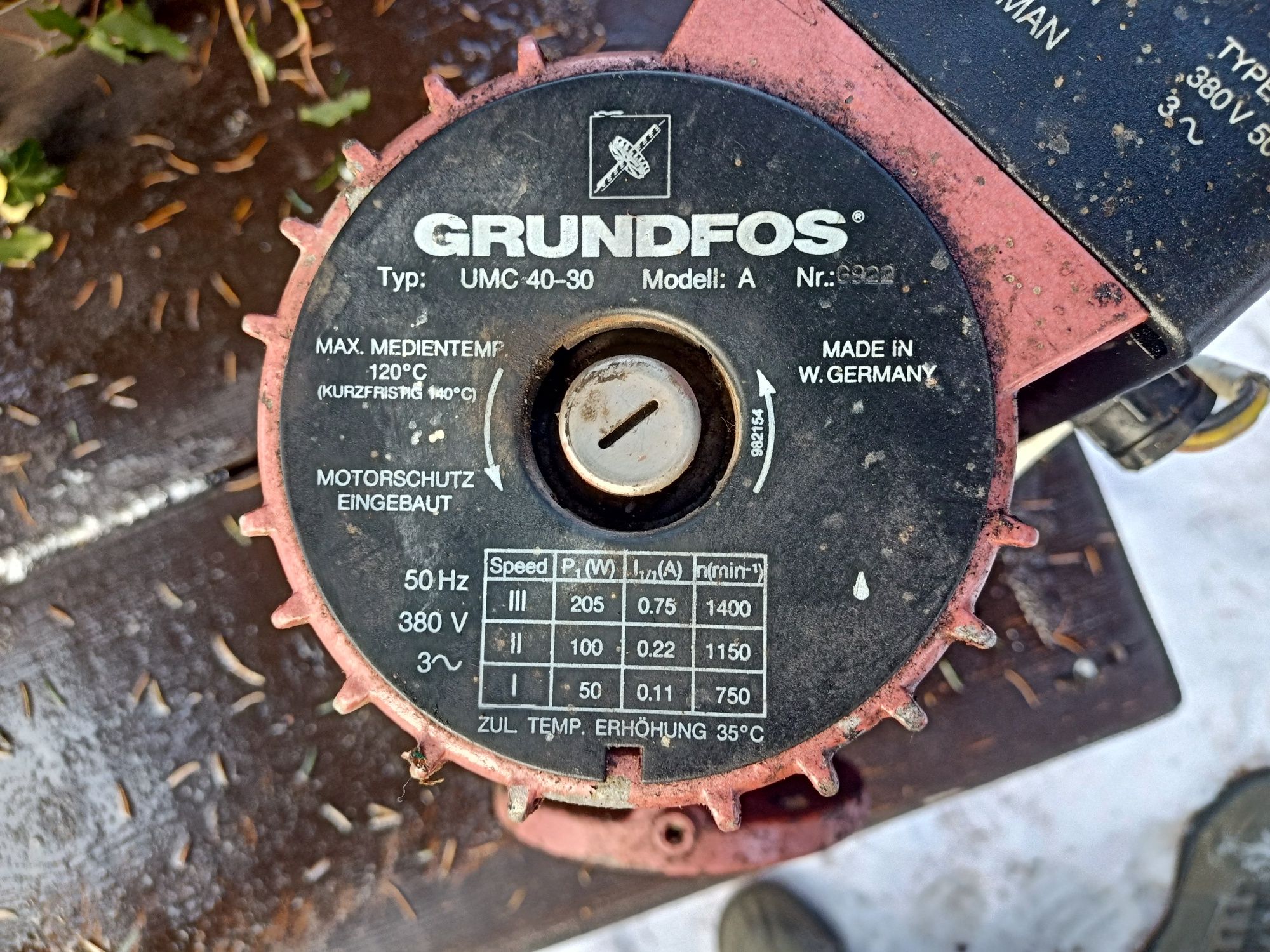 Pompa obiegowa wody Grundfos UMC 40-30