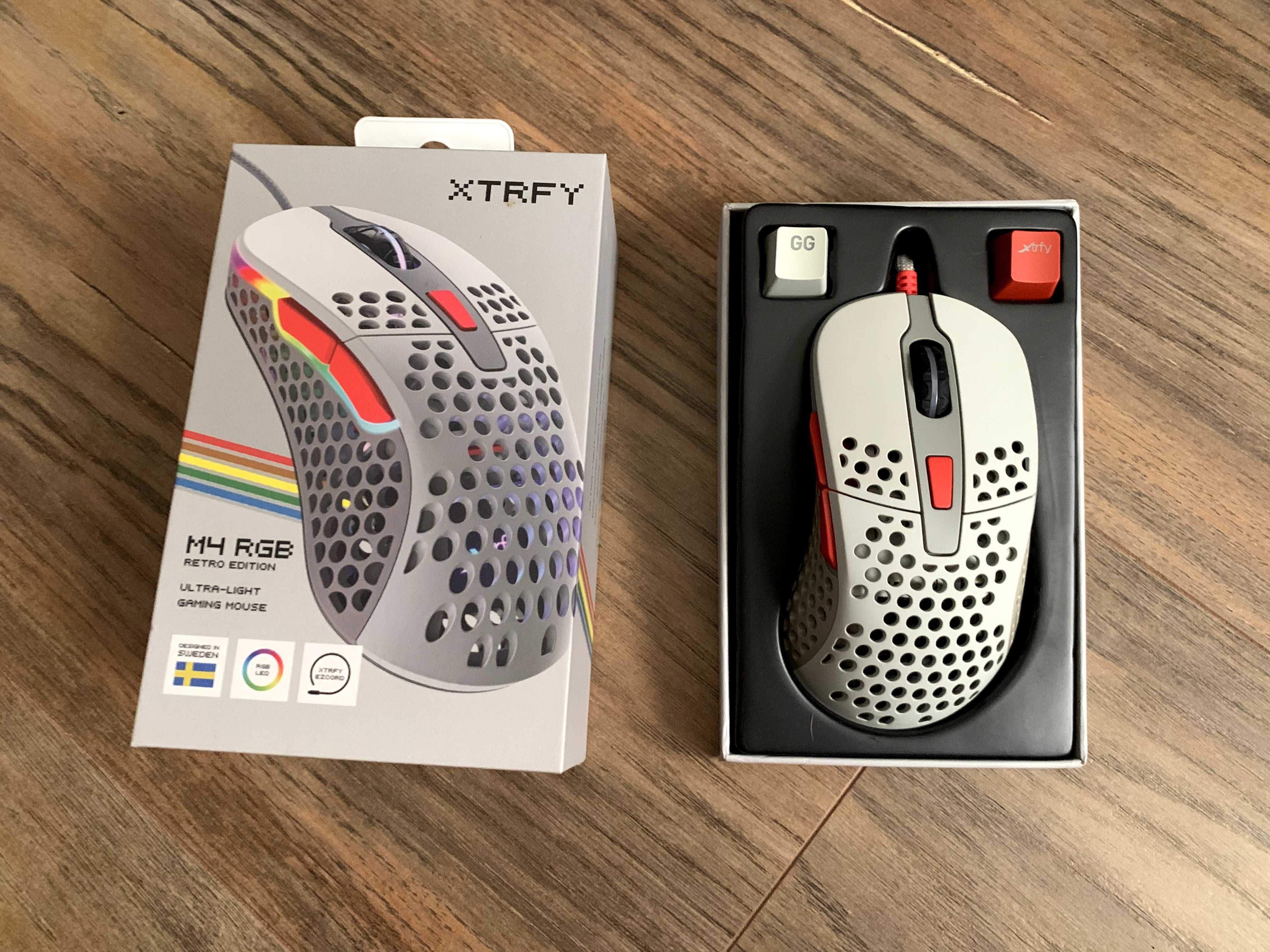 *Novo* Rato XTRFTY M4 RGB Retro