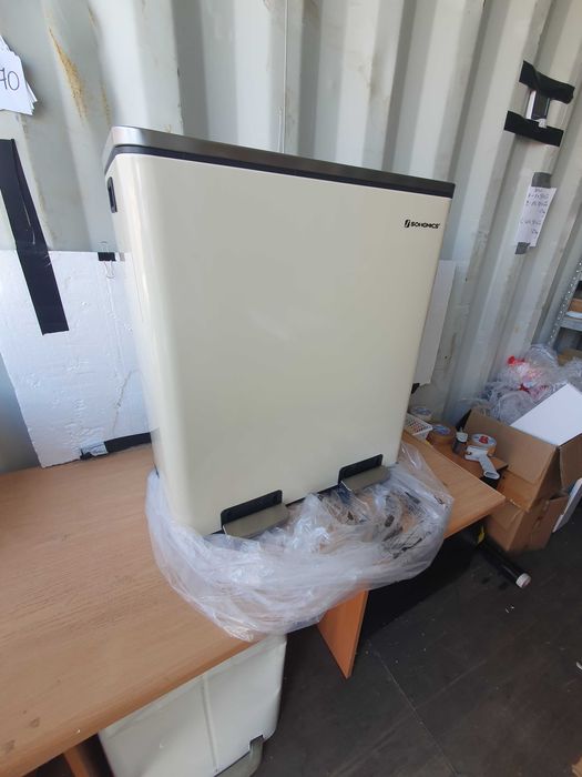 Kosz na śmieci  2 x 30 l, do recyklingu, 2 przegródkami,  wiaderkami