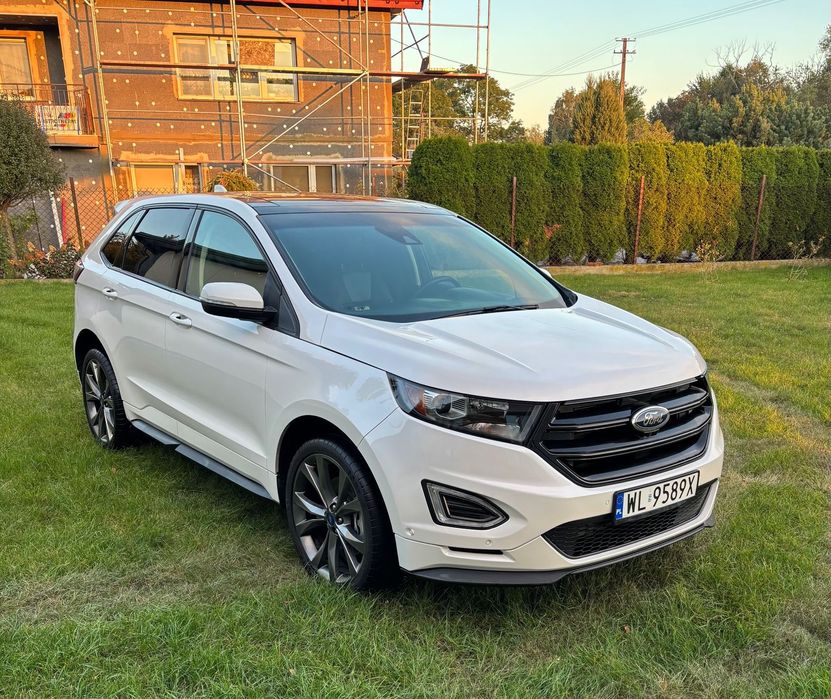 Ford Edge Ford Edge Sport 2.7 320km biała perła, panorama, kamery,