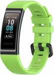 Pasek Silikonowy do Huawei Band 3/4 Pro Zielony NrD197