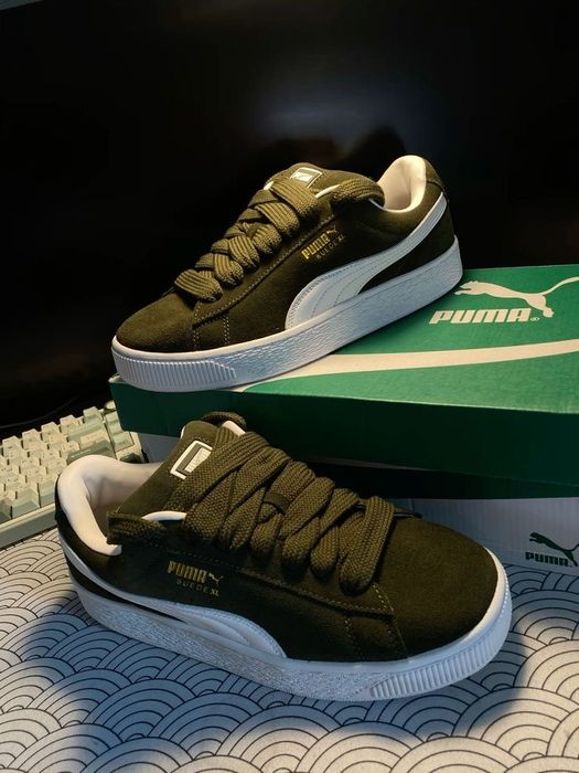 Нові Puma Suede XL – розмір 42, замша, чорні, оригінал