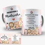 Caneca Personalizada para Padrinho ou Madrinha – Convite ou Presente