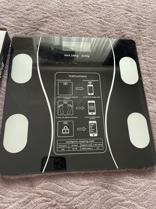 Умные электронные напольные весы InnoTeh c Bluetooth