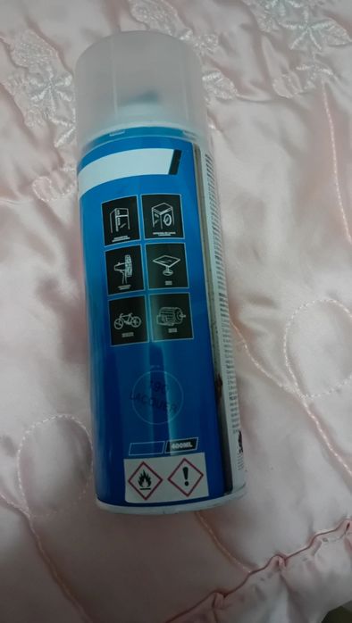 Brilho em spray para finalização