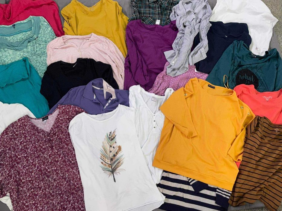 Bluzka młodzieżowa +damska, odzież używana,  hurt!