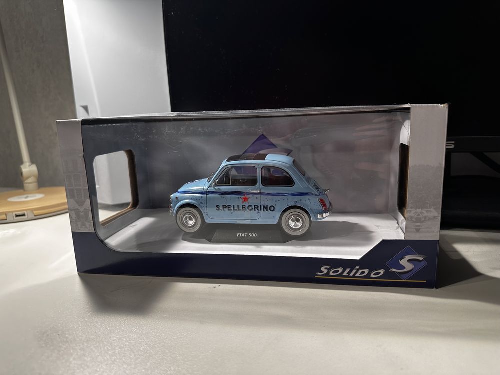 Fiat 500 S.Pellegrino 1:18