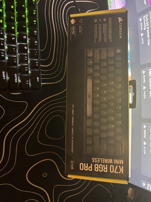 CORSAIR K70 PRO Mini wireless