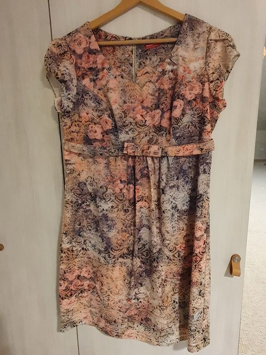 Sukienka wizytowa elegancka ciążowa suknia rozmiar M