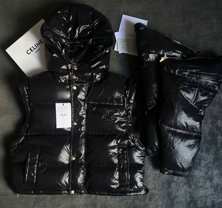 Куртка -жилет пуфер Celine 2026